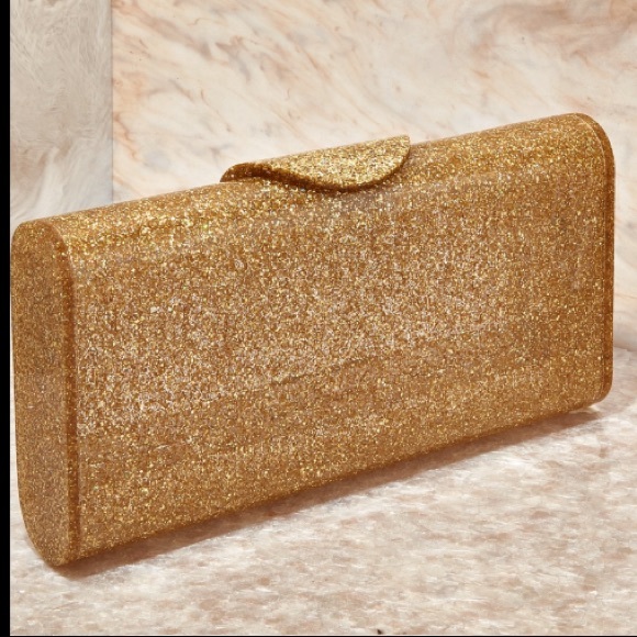 Neiman Marcus Handbags - NWT Edie Parker Large Lara Glitter Clutch $795